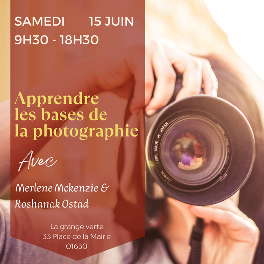 Cours de photographie 10 h