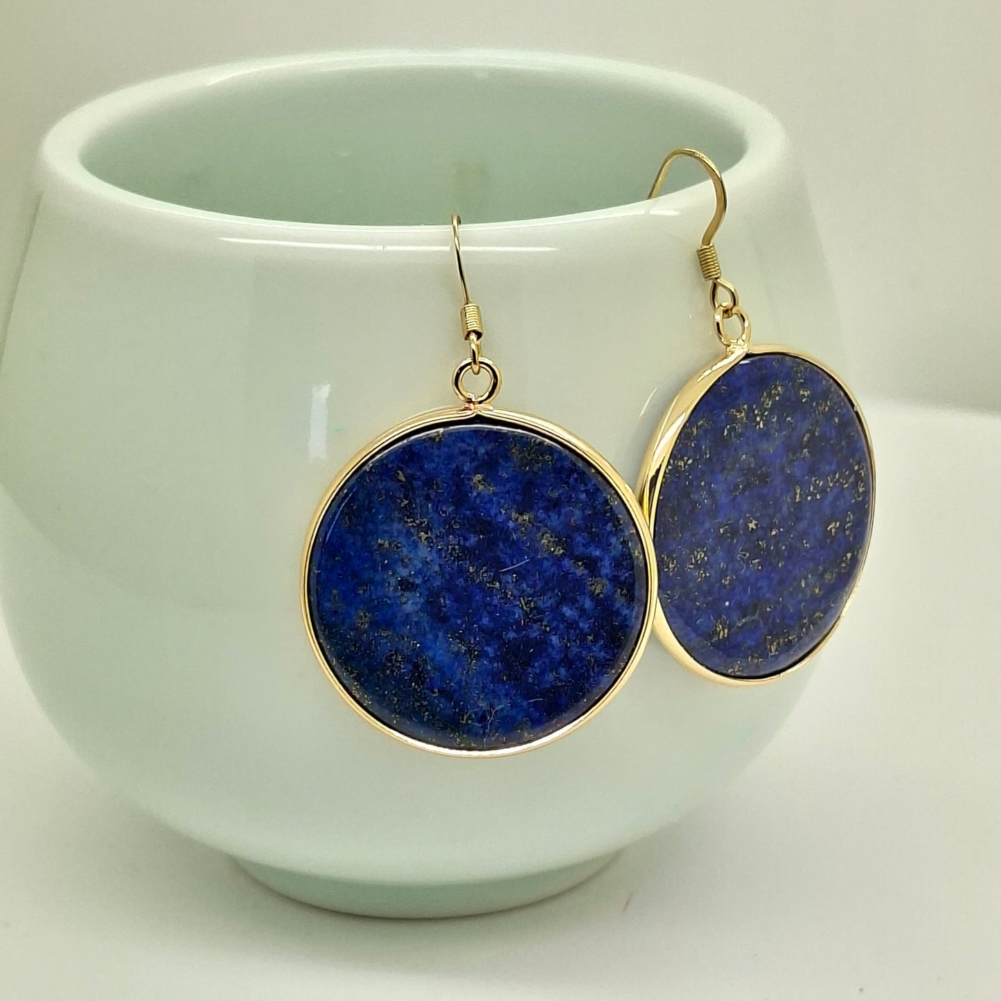 Persian Lapis Lazuli Earrings - Yalda Concept Store Persan