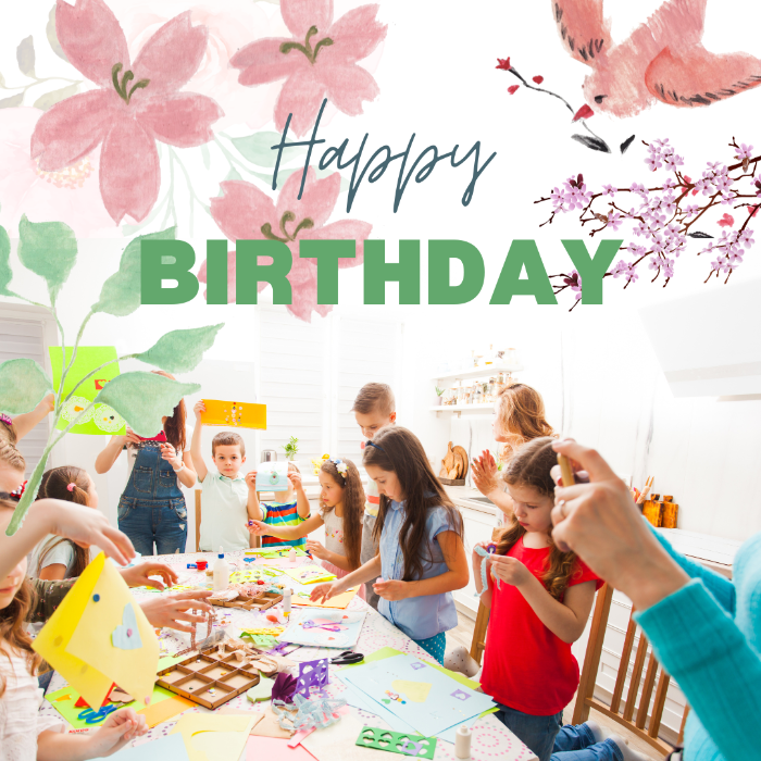 Ateliers créatifs pour anniversaires d'enfants !