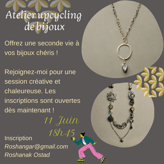 Atelier upcycling de bijoux