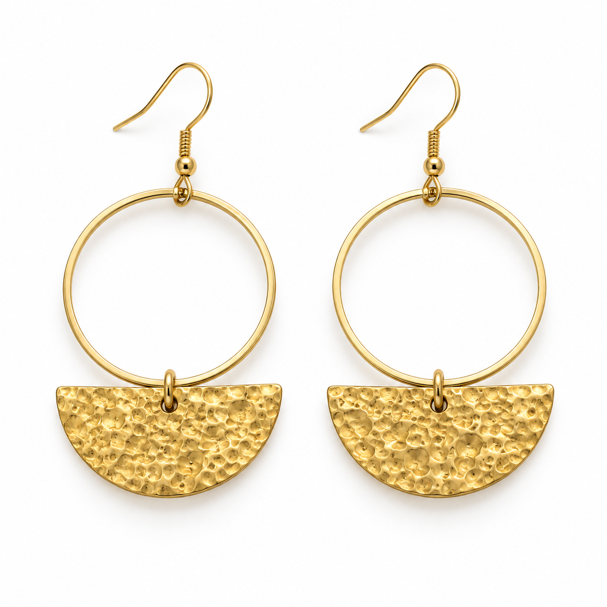 Ethnic Golden Earrings - Yalda Concept Store Persan