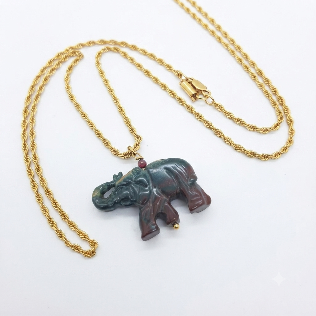 Elephant Necklace - Yalda Concept Store Persan