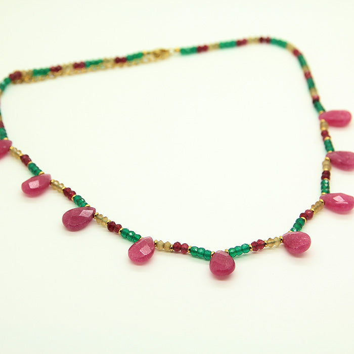 Persian Natral stones Necklace - Yalda Concept Store Persan