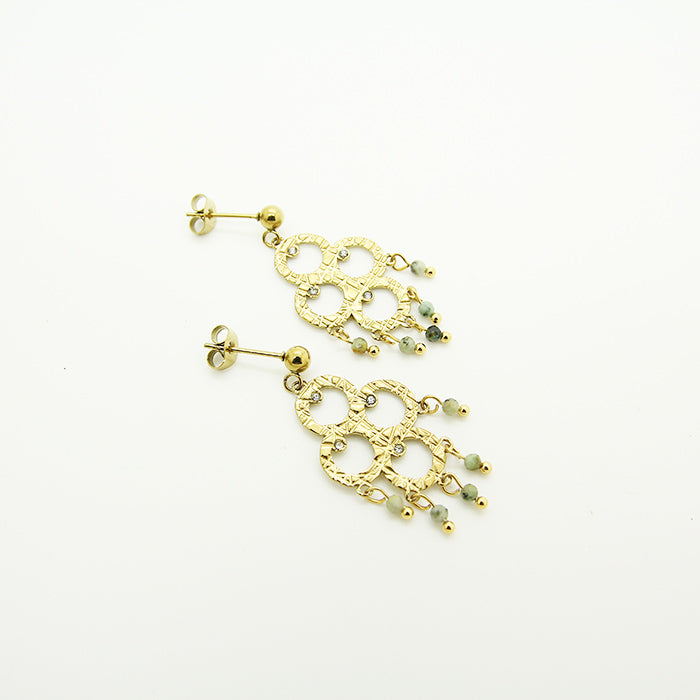 Silk Blossom Earrings