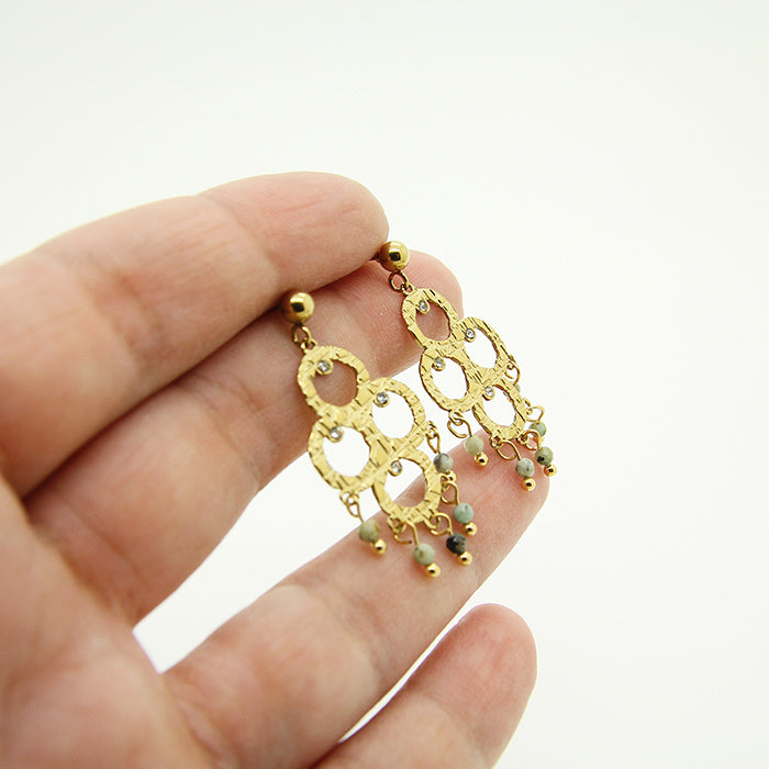 Silk Blossom Earrings