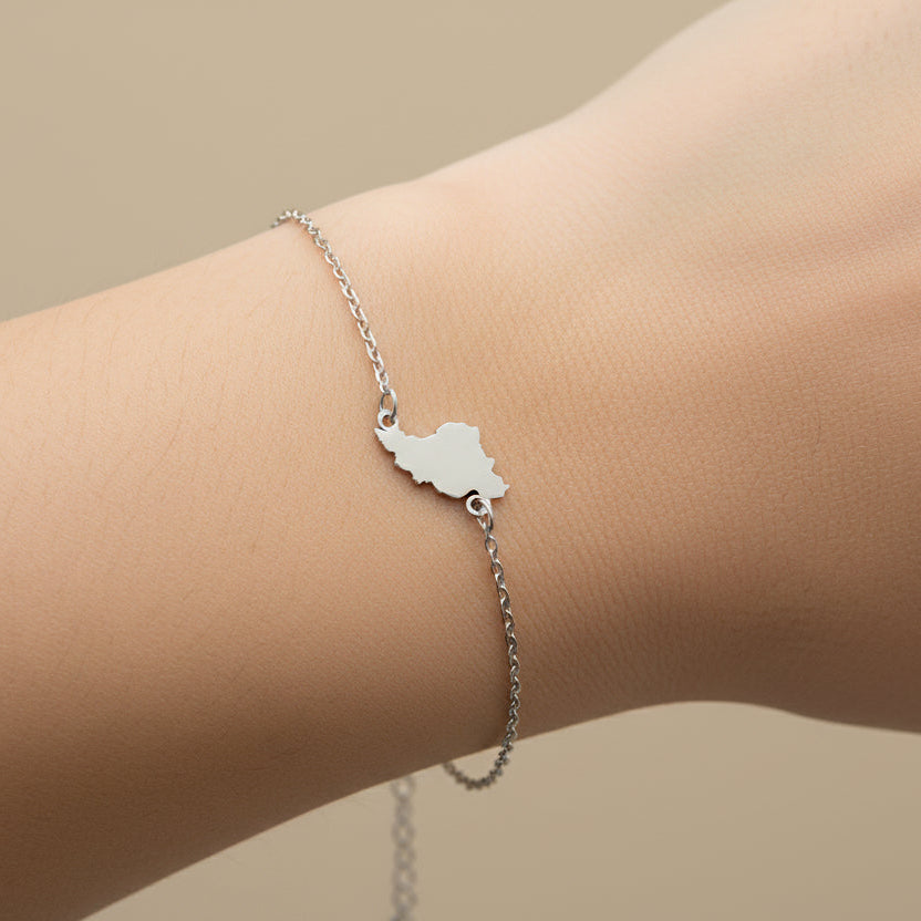Iran Map Bracelet - Yalda Concept Store Persan