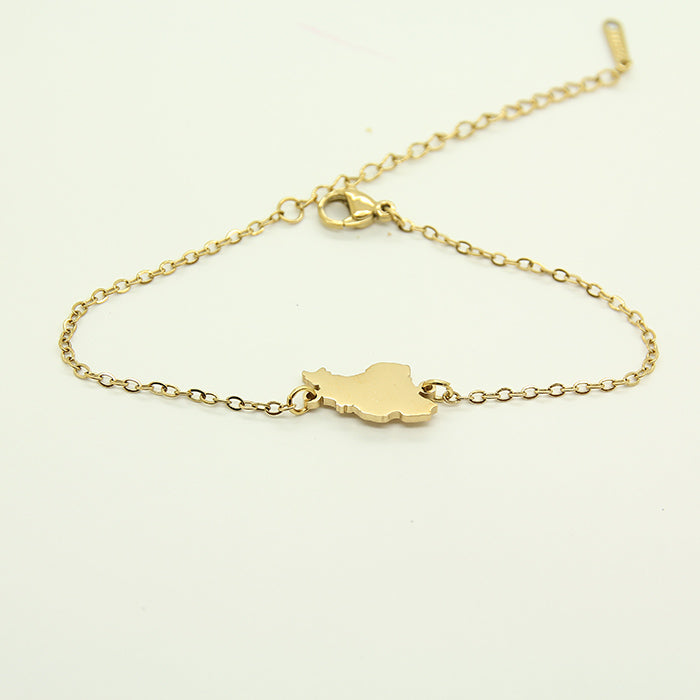 Iran Map Bracelat - Yalda Concept Store Persan
