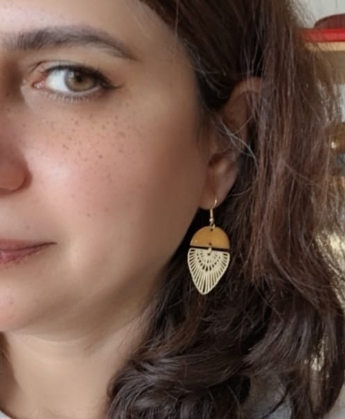 Mustard Earrings
