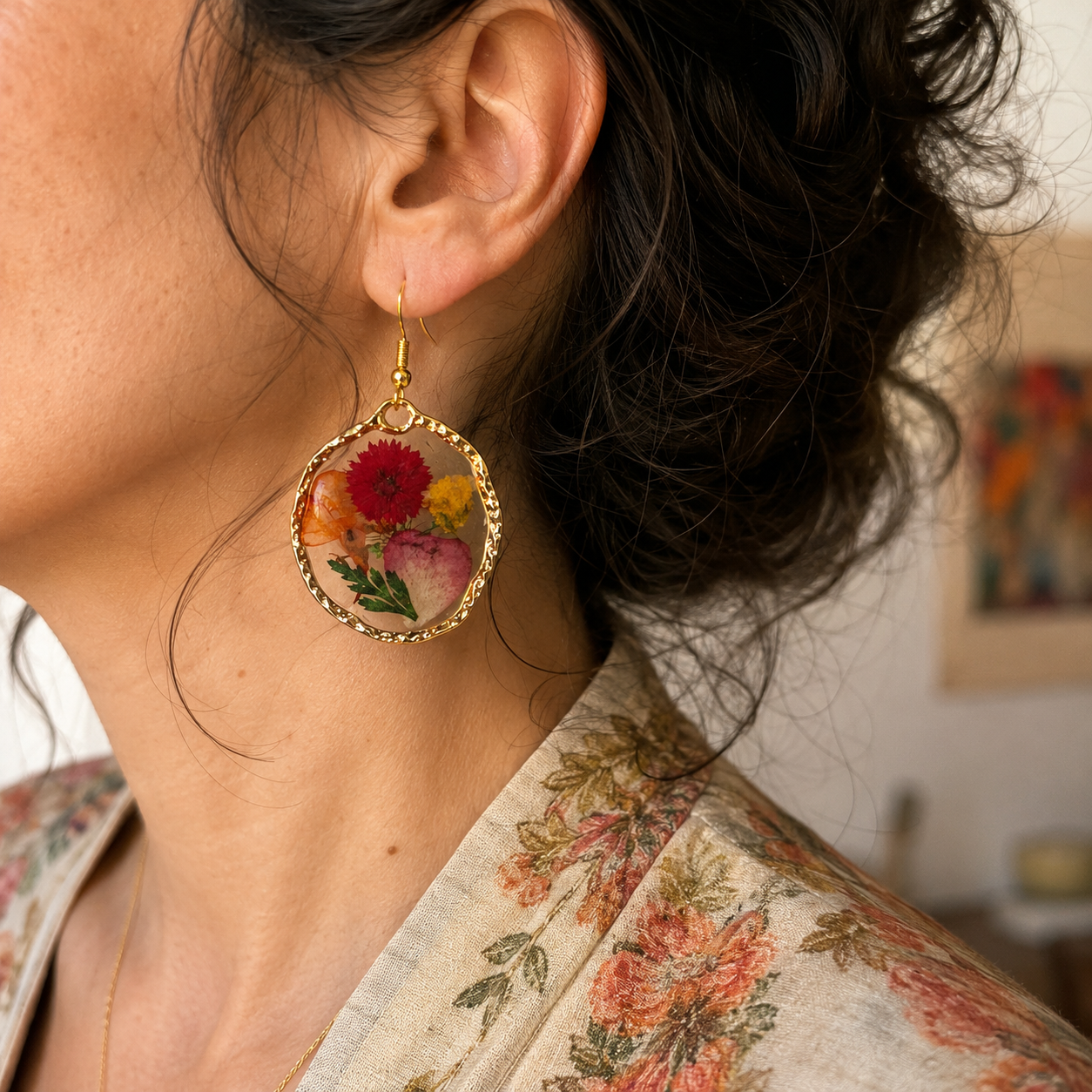 Whispering Flowers Earrings