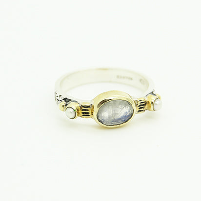 Moonstone Silver Ring
