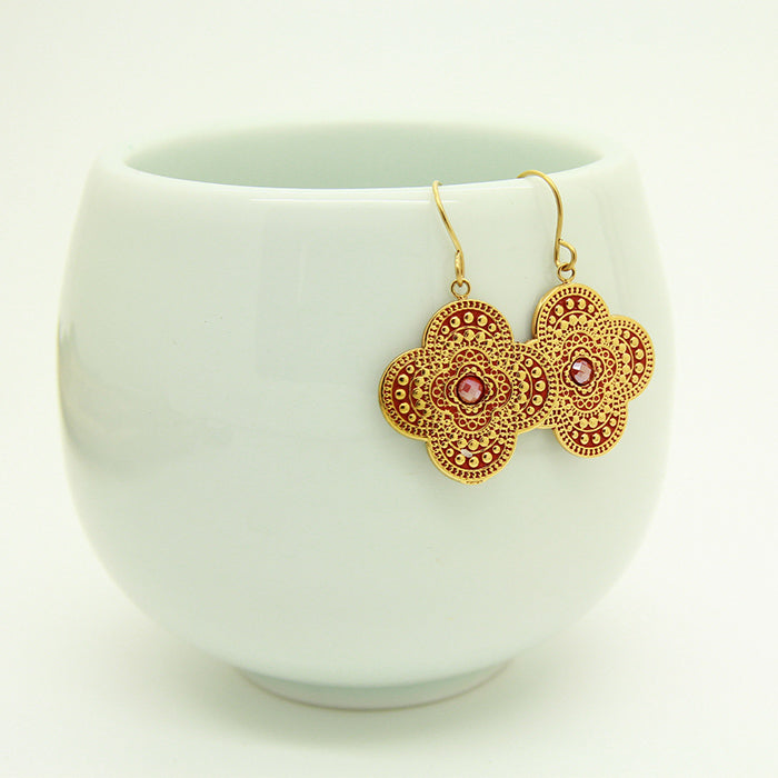 Whispers Pinkish Earrings