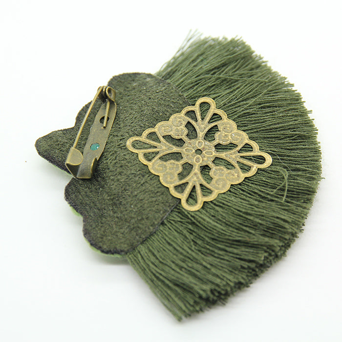 Persian Embroidered Brooch - Yalda Concept Store Persan