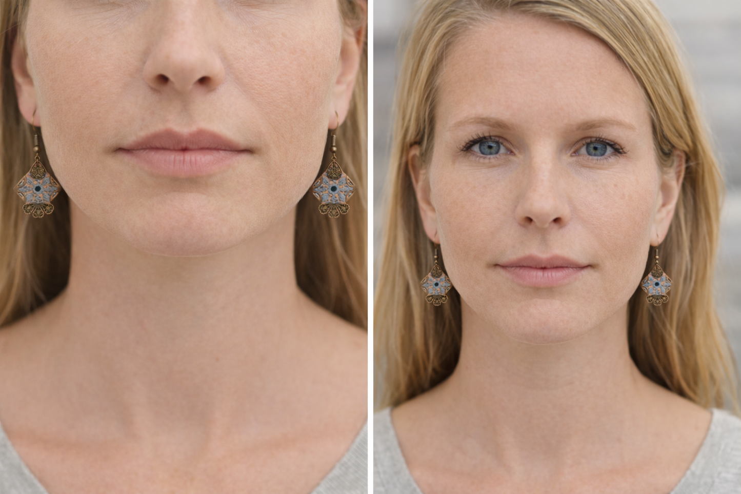 Persian Embroidered Earrings - Yalda Concept Store Persan