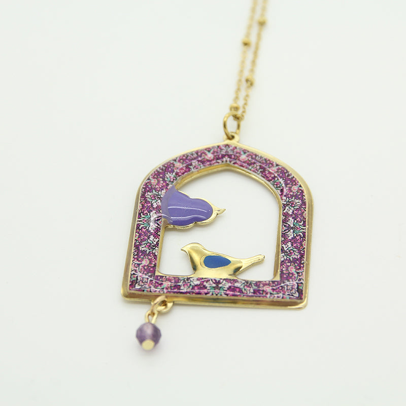 Freedom Iris Necklace