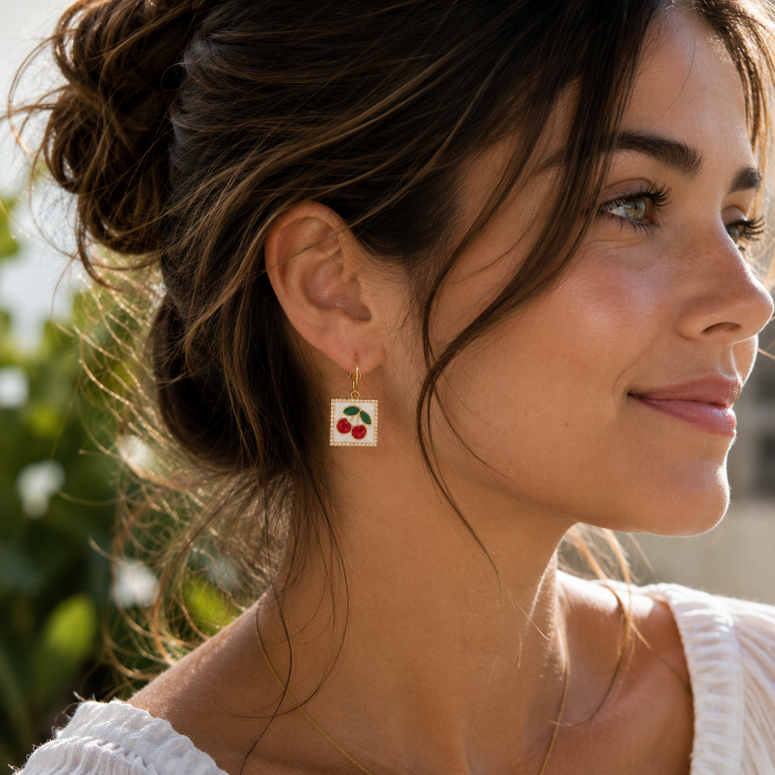 Cherry Earrings