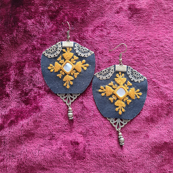 Mumtaz Embroidered Earrings