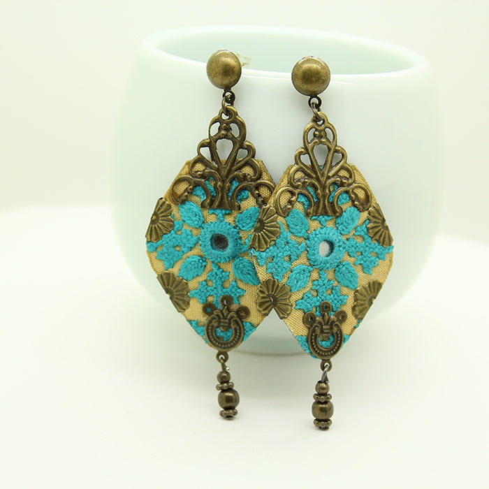 Mumtaz Embroidered Earrings
