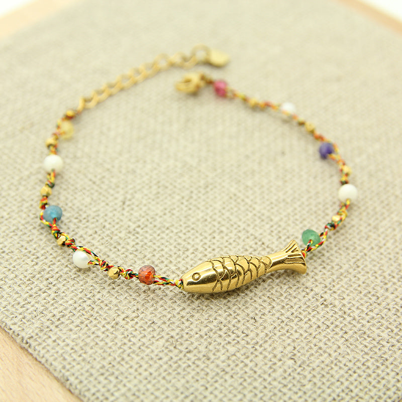 Golden Fish Bracelet