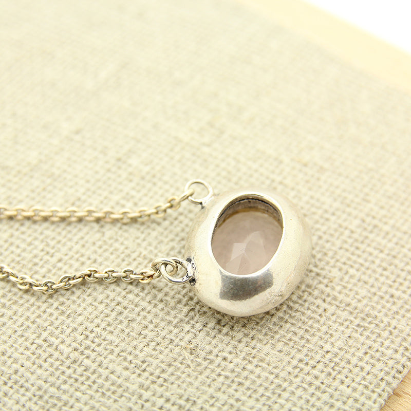 Pink Quartz necklace