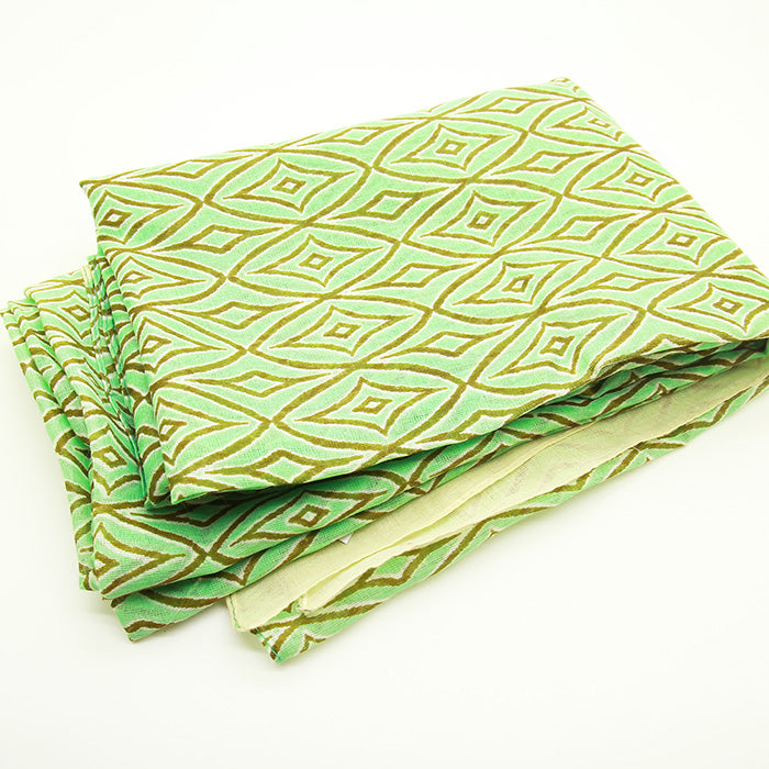 Persian Pistachio Wrap, 100% Coton