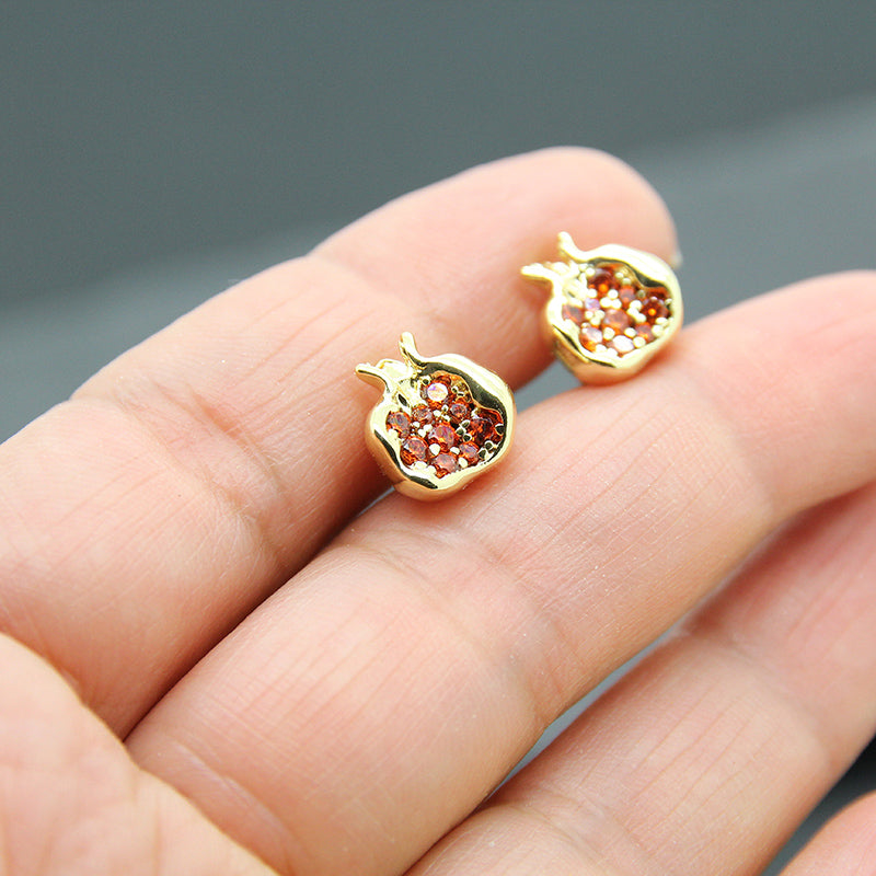 Pomegranate Earrings