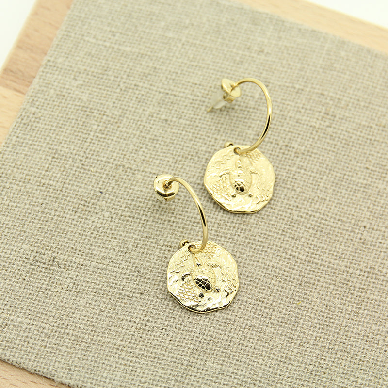 Lucky Turtle Earrings