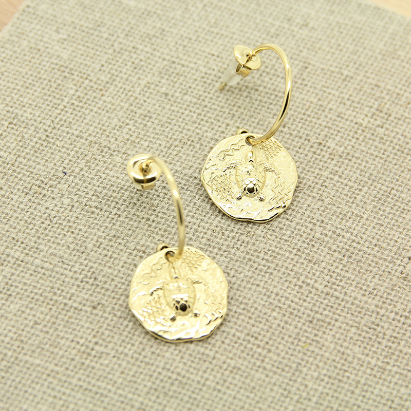 Lucky Turtle Earrings