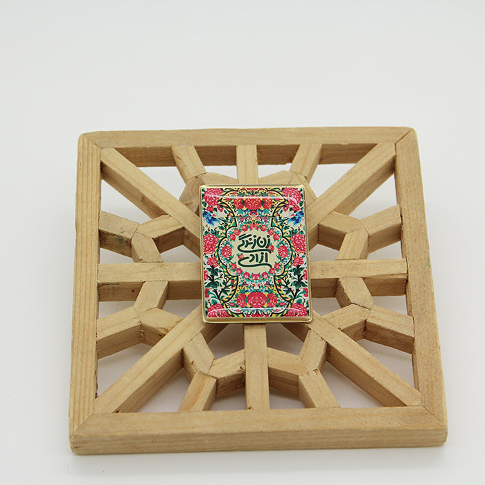 Women Life Freedom Brooch