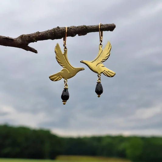 Birds earrings
