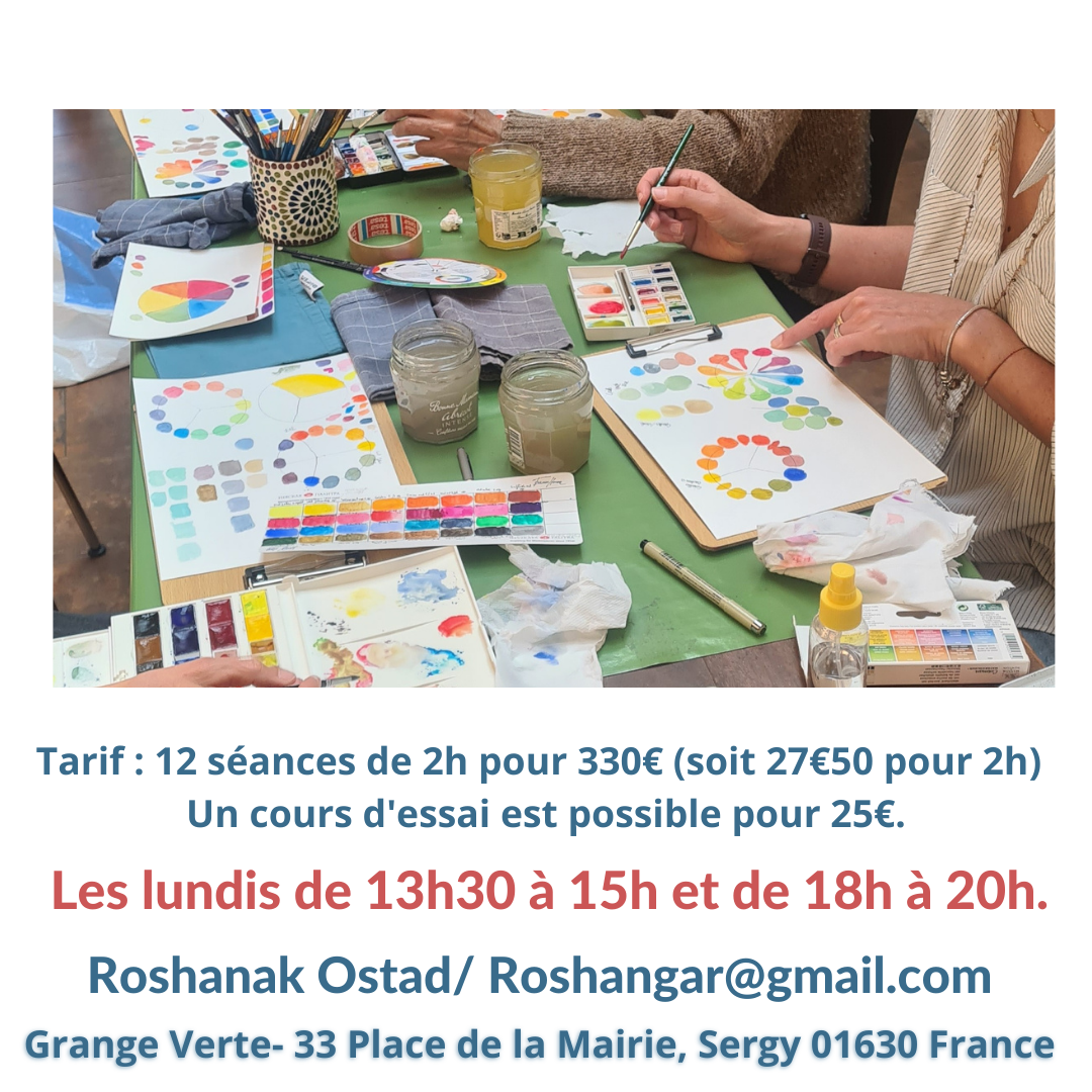 Atelier Aquarelle Adultes