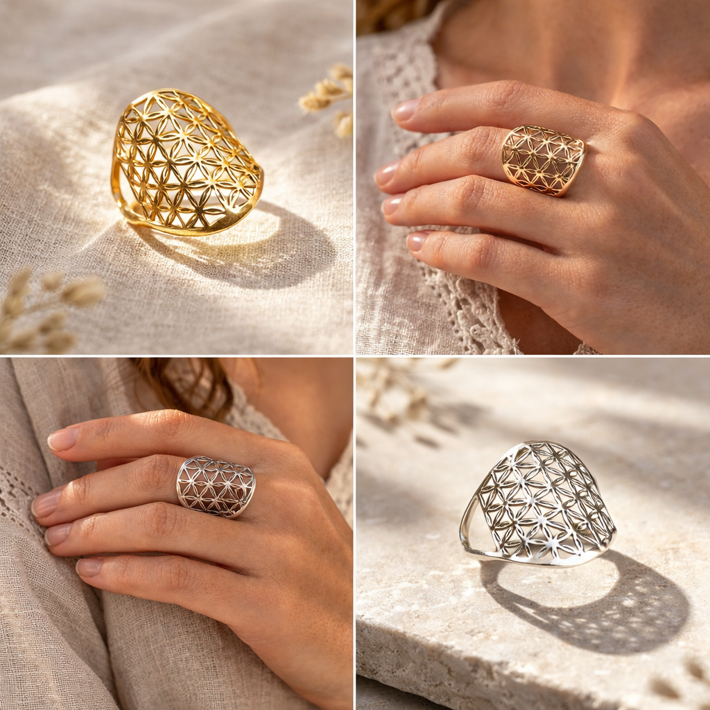 Magic Life Flower Ring - Yalda Concept Store Persan