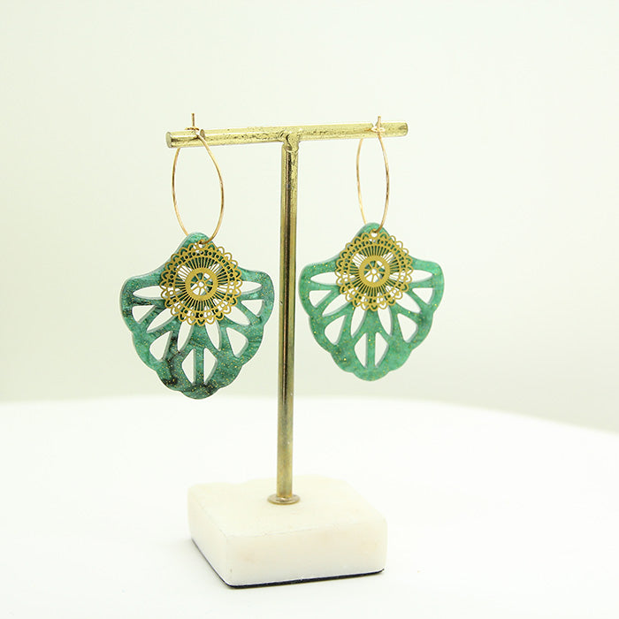 Green vibes Earrings