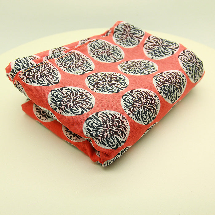 Persian Orange Wrap, 100% Coton
