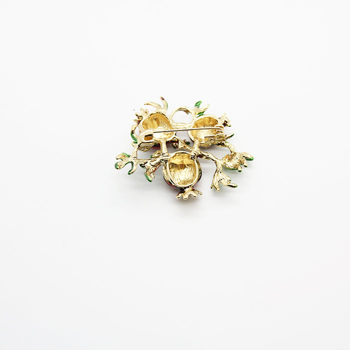 Pomegranate Brooch - Yalda Concept Store Persan