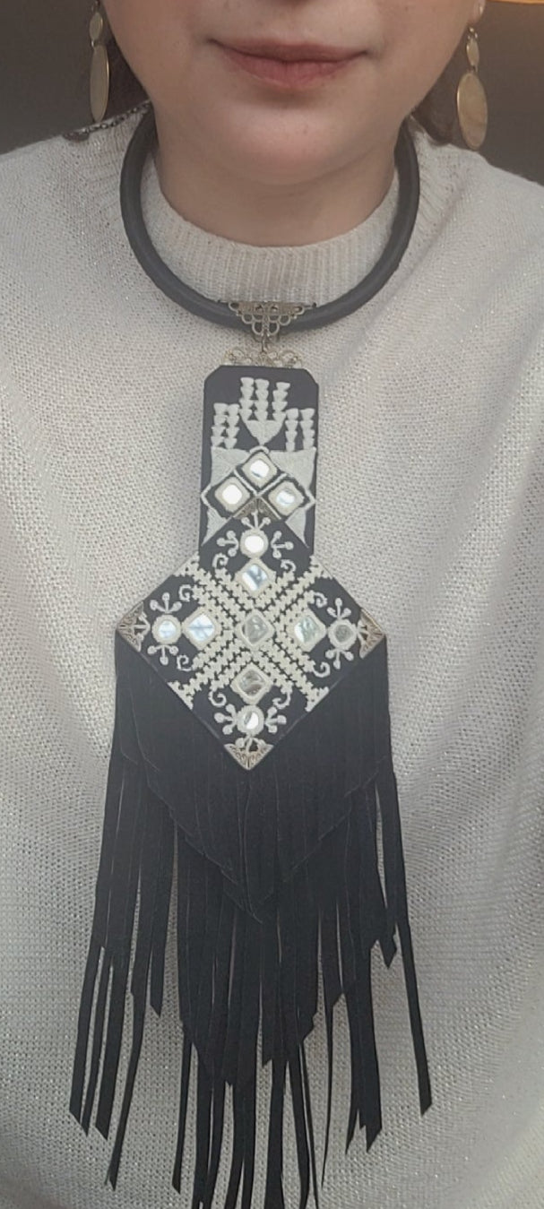 Persian Fine Embroidered Necklace