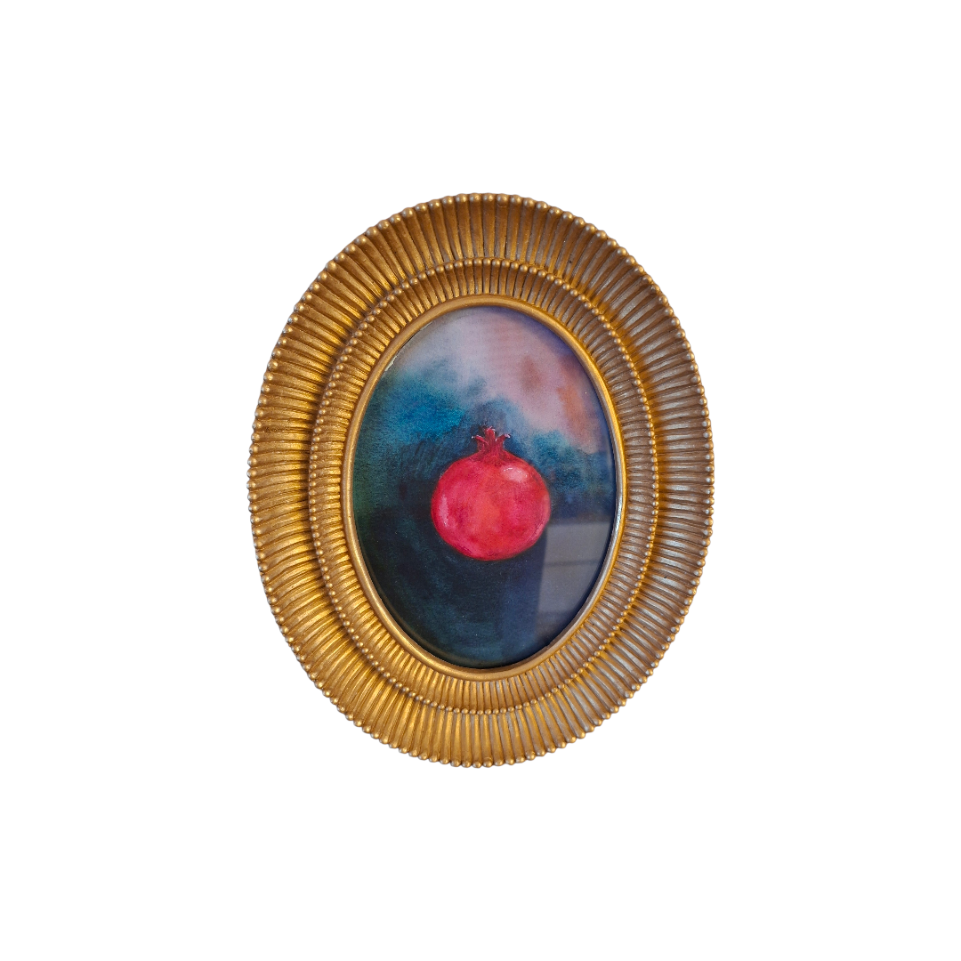 Pomegranate Watercolor - Yalda Concept Store Persan