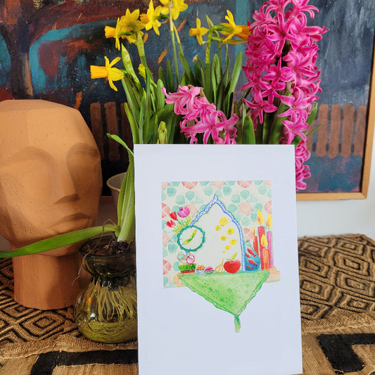 Norooz Postcard, big size