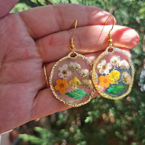 Whispering Petals Earrings - Yalda Concept Store Persan