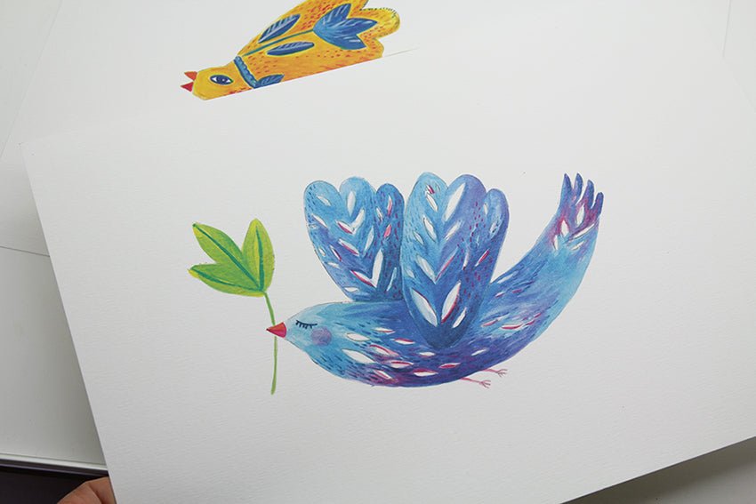 2 Illustrations of Pomegranate - Yalda Concept Store Persan