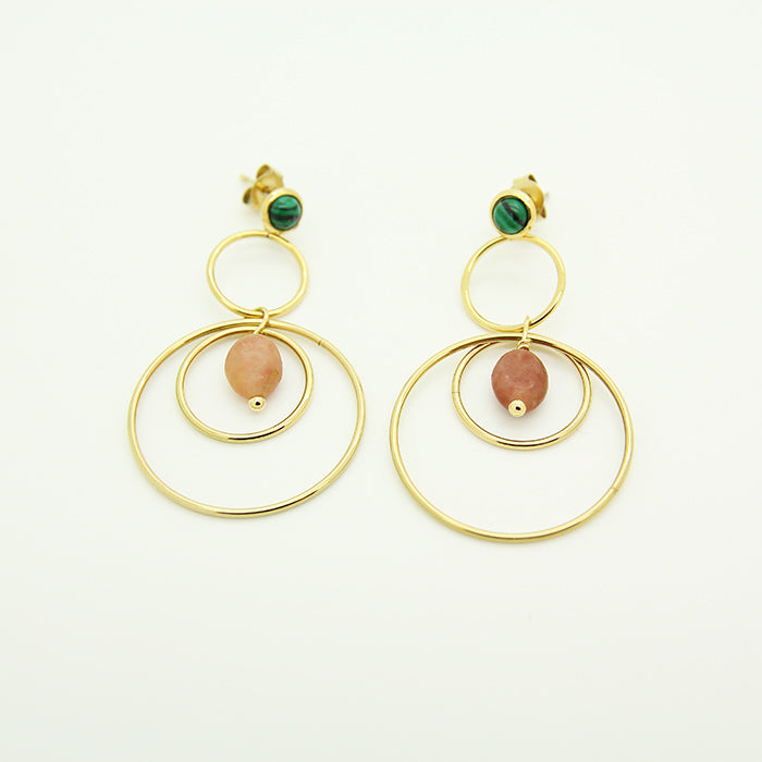Soft Spring colors Earrings