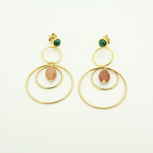 Soft Spring colors Earrings