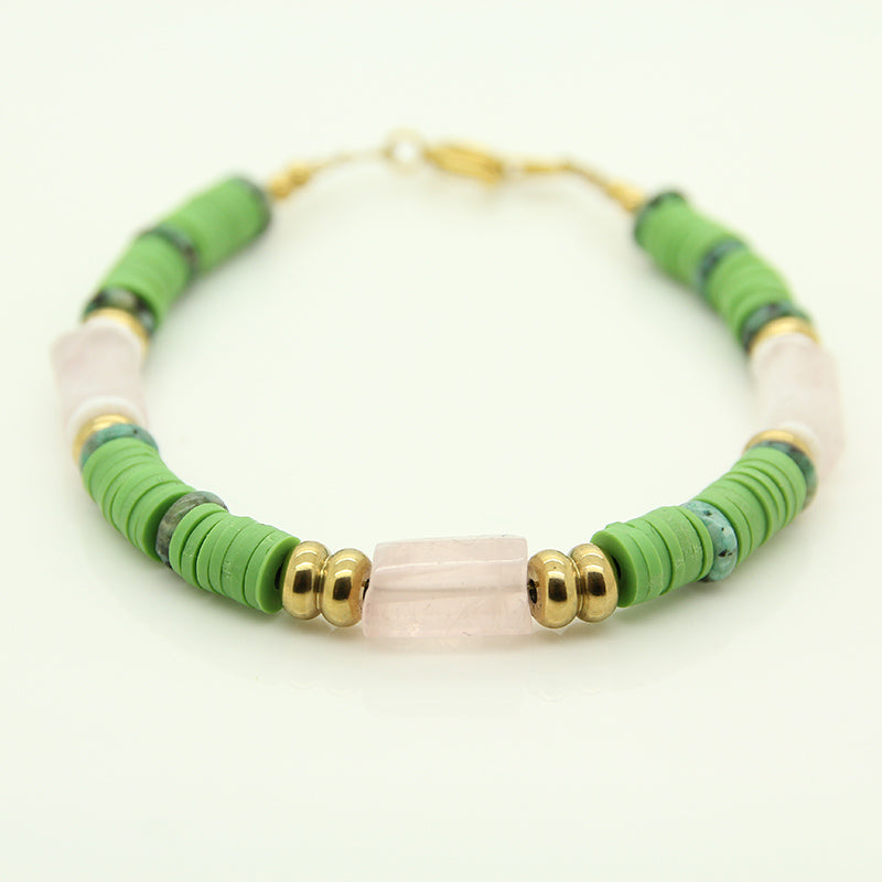 Rose Quartz Oasis Bracelet