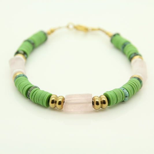 Rose Quartz Oasis Bracelet