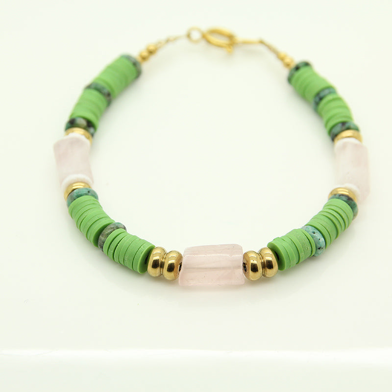 Rose Quartz Oasis Bracelet