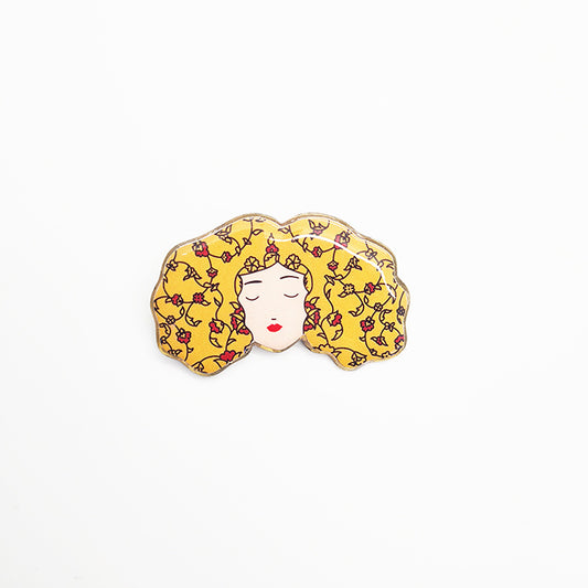 Women Life Freedom Brooch