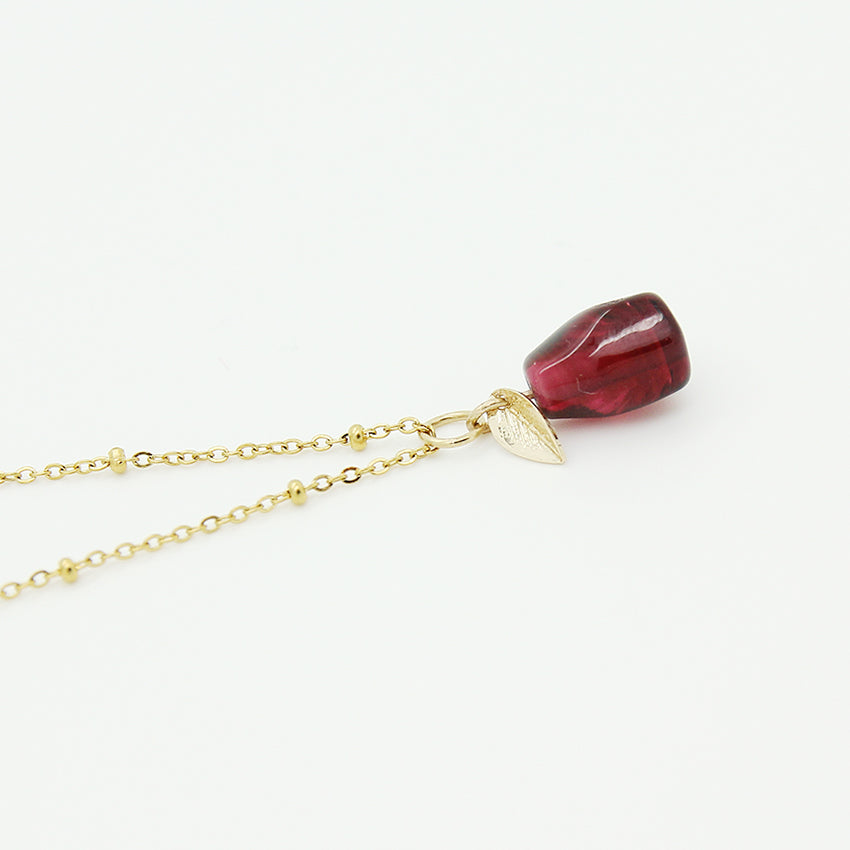 Pomegranate Little Anar Seed Necklace - Yalda Concept Store Persan