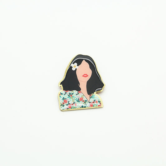 Women Life Freedom Brooch