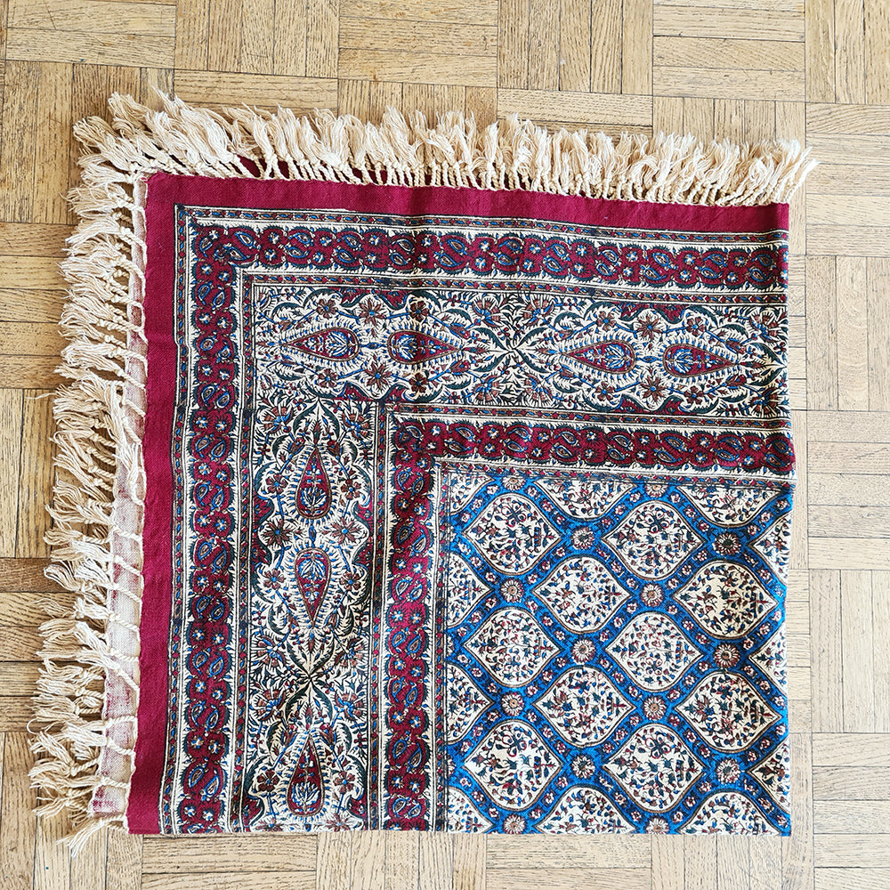 Blue "Ghalamkar" Tablecloth