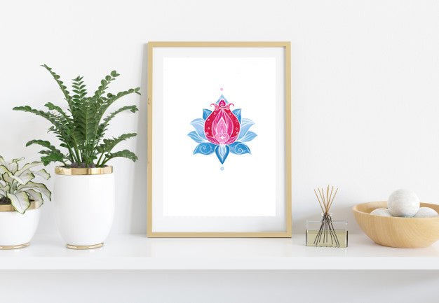 Lotus & Pomegranate, Illustration by Roshanak Ostad - Yalda Concept Store Persan