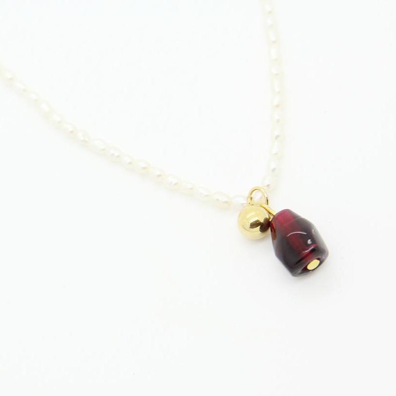 Pomegranate Little Seed Anar Necklace - Yalda Concept Store Persan